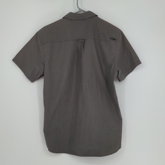 Outdoor Research Men's Shirt Size Medium Button Front Short Sleeve Collared - Picture 10 of 13